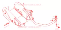 SMORZATORE SCARICO(2) per Honda VISION 110 2015