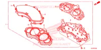 INDICATORE COMBINAZIONE per Honda FORZA 300 2014