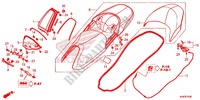 SEDILE SINGOLO(2) per Honda FORZA 300 2014