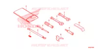 UTENSILI/SCATOLA BATTERIA per Honda FORZA 300 2014