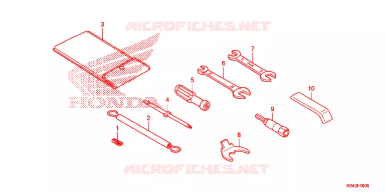 UTENSILI/SCATOLA BATTERIA Honda SCOOTER 300 FORZA 2014  NSS300D