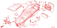 COPERTURA CORPO/SCATOLA BAGAGLI/ PORTATORE BAGAGLI per Honda FORZA 300 ABS 2017