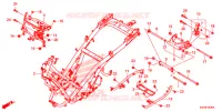 CORPO TELAIO per Honda FORZA 300 ABS 2017