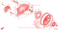RUOTA POSTERIORE/BRACCIO OSCILLANTE per Honda FORZA 300 ABS 2017