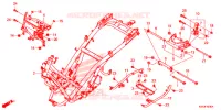 CORPO TELAIO per Honda FORZA 300 ABS 2017