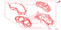 INDICATORE COMBINAZIONE per Honda FORZA 300 ABS 2017