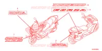 MARCHIO/EMBLEMA per Honda FORZA 300 ABS 2017