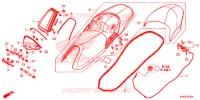 SEDILE SINGOLO(2) per Honda FORZA 300 ABS 2017