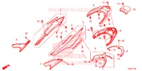 CARENE POSTERIORE per Honda FORZA 300 ABS 2014