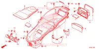 COPERTURA CORPO/SCATOLA BAGAGLI/ PORTATORE BAGAGLI per Honda FORZA 300 ABS 2014