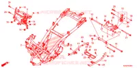 CORPO TELAIO per Honda FORZA 300 ABS 2014