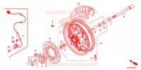RUOTA ANTERIORE per Honda FORZA 300 ABS 2014