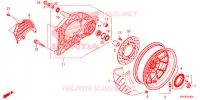RUOTA POSTERIORE/BRACCIO OSCILLANTE per Honda FORZA 300 ABS 2014
