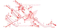 SMORZATORE SCARICO(2) per Honda FORZA 300 ABS 2014