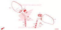 SPECCHIETTO per Honda FORZA 300 ABS 2014