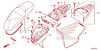 SEDILE/SCATOLA BAGAGLI per Honda SH 125 ABS SPECIAL 3ED 2013