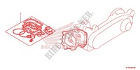 CORREDO A GUARNIZIONE per Honda SH 300 R ABS BLANC TYPE F 2013