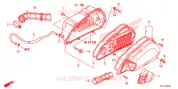 COPERTURA ANTERIORE/FILTRO ARIA per Honda SH 150 ABS D SPECIAL 5ED 2013