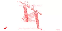 CUSCINO POSTERIORE(2) per Honda SH 150 ABS D SPECIAL 5ED 2013