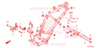 CORPO TELAIO per Honda SH 150 D 2013
