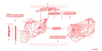MARCHIO per Honda SH 150 D 2013