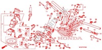 CONDOTTO MANIGLIA/PONTE SOPRA (2) per Honda ST 1300 ABS POLICE 2006
