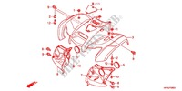 PARAFANGO ANTERIORE per Honda FOURTRAX 420 RANCHER 4X4 Electric Shift CAMO 2011