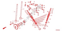 ALBERO A CAMME/VALVOLA per Honda FOURTRAX 420 RANCHER 4X4 Electric Shift 2011