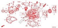 CILINDRO/TESTATA per Honda FOURTRAX 420 RANCHER 4X4 Electric Shift 2011