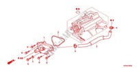 COPERTINA POMPA ACQUA per Honda FOURTRAX 420 RANCHER 4X4 Electric Shift 2011