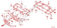 SEDILE/PORTATORE per Honda FOURTRAX 420 RANCHER 4X4 Electric Shift 2011
