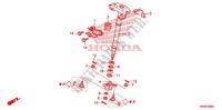 ALBERO STERZO (1) per Honda FOURTRAX 420 RANCHER 4X4 Manual Shift 2011