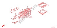 CASSA MANOVELLA/POMPA OLIO per Honda FOURTRAX 420 RANCHER 4X4 Manual Shift 2011