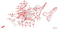 COPERTURA LATO/COPERTURA SERBATOIO per Honda FOURTRAX 420 RANCHER 4X4 Manual Shift 2011