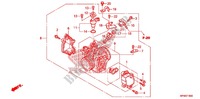 CORPO VALVOLA IMMISSIONE per Honda FOURTRAX 420 RANCHER 4X4 Manual Shift 2011