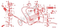 LEVA MANIGLIA/INTERRUTTORE/CAVO(1) per Honda FOURTRAX 420 RANCHER 4X4 Manual Shift 2011