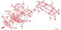 SEDILE/PORTATORE per Honda FOURTRAX 420 RANCHER 4X4 Manual Shift 2011