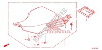 SEDILE SINGOLO(2) per Honda FOURTRAX 420 RANCHER 4X4 Manual Shift 2011