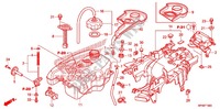 SERBATOIO COMBUSTIBILE per Honda FOURTRAX 420 RANCHER 4X4 Manual Shift 2011