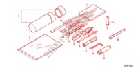 UTENSILI/SCATOLA BATTERIA per Honda FOURTRAX 420 RANCHER 4X4 Manual Shift 2011