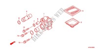 CASSA MANOVELLA/POMPA OLIO per Honda FOURTRAX 420 RANCHER 4X4 PS RED 2011