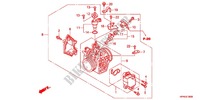 CORPO VALVOLA IMMISSIONE per Honda FOURTRAX 420 RANCHER 4X4 PS RED 2011