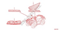 EMBLEMA/MARCHIO  per Honda FOURTRAX 500 FOREMAN RUBICON Hydrostatic 2013