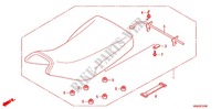 SEDILE SINGOLO(2) per Honda FOURTRAX 500 FOREMAN RUBICON Hydrostatic 2013