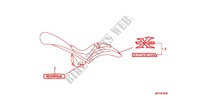EMBLEMA/MARCHIO  per Honda VT 1300 FURY ABS 2010