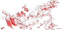 RADIATORE per Honda VT 1300 FURY ABS 2010
