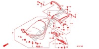 SEDILE SINGOLO(2) per Honda VT 1300 FURY ABS 2010