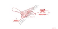 EMBLEMA/STRISCIA (VT1300CXA) per Honda VT 1300 FURY ABS BLACK 2013