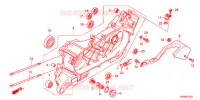 CASSA MANOVELLA SINISTRA (WW125EX2C/EX2D/EX2E/D) per Honda PCX 125 SPECIAL EDITION 2013