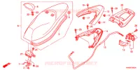SEDILE SINGOLO(2) per Honda PCX 125 SPECIAL EDITION 2013